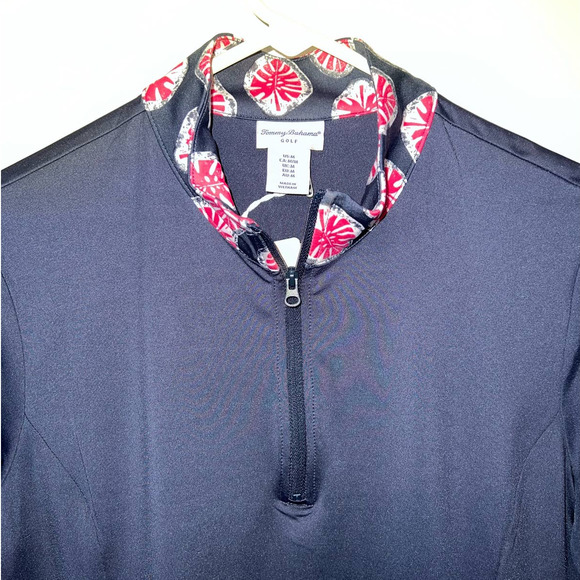 New Tommy Bahama Golf womens quarter zip shirt size M - Picture 5 of 5